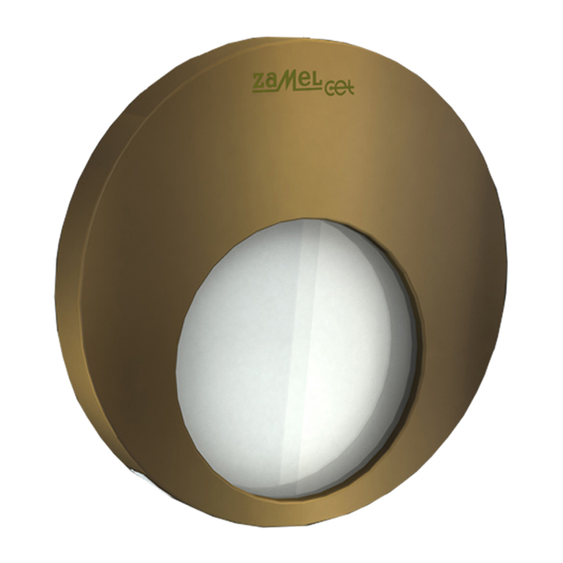 Spot Muna LED gold, lumina calda, 0.93W, 230V, IP20
