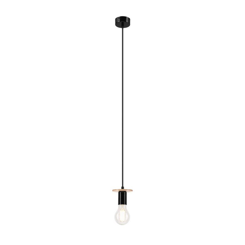 Pendul ANGELINA negru 1x60W E27, metal