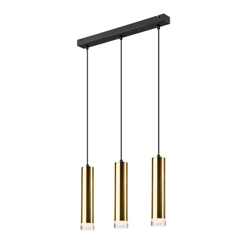 Lustra DIEGO auriu 3x60W E27 mini ball, metal