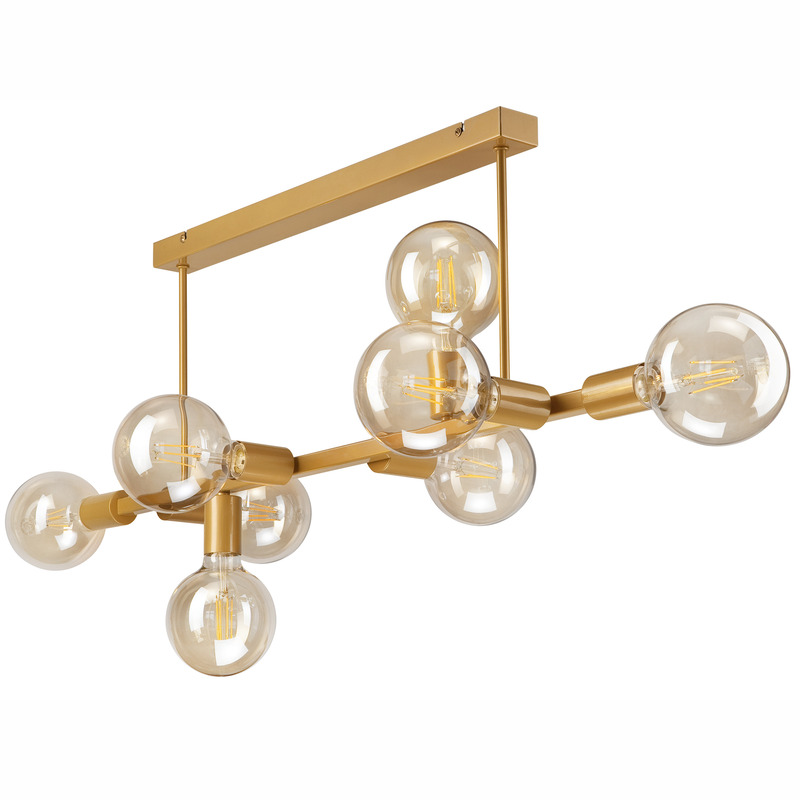 Lustra ASTRID auriu 8x60W E27, metal