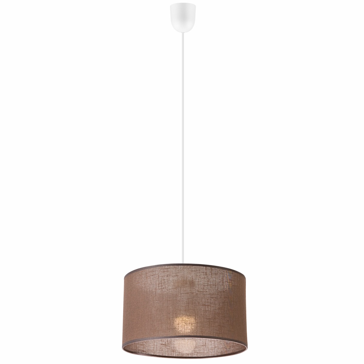 Pendul VIVIAN maro 1x60W E27, textil