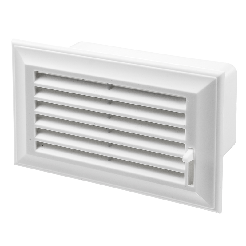 Grila canal plat 110x55 cu jaluzele reglaj