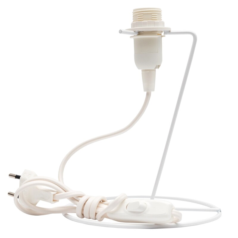 Suport veioza Alberto alb 1x40W E14, metal