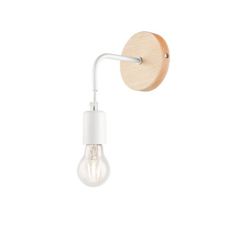 Aplica ORAZIO alb 1x60W E27, metal