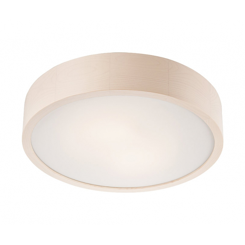 Plafoniera EVELINE pin alb LED 19W, sticla