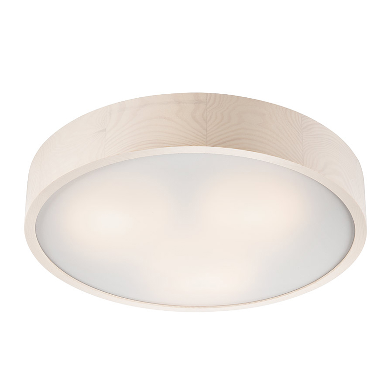 Lustra EVELINE pin alb 3x60W E27, sticla