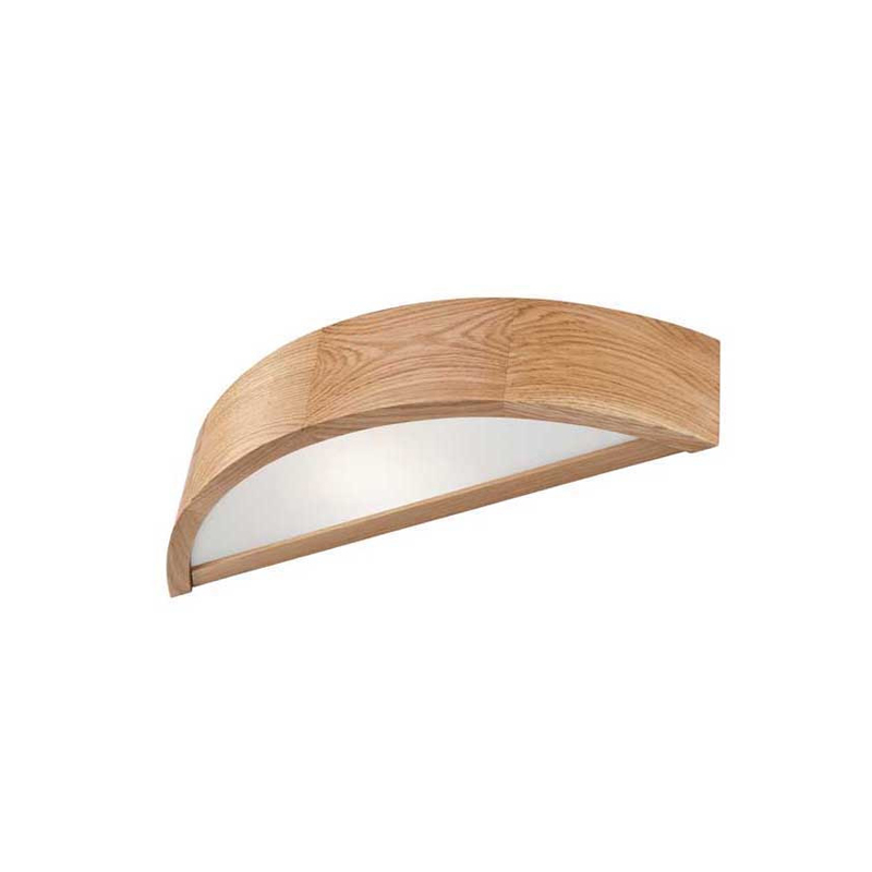 Aplica EVELINE stejar 1x60W E27, sticla