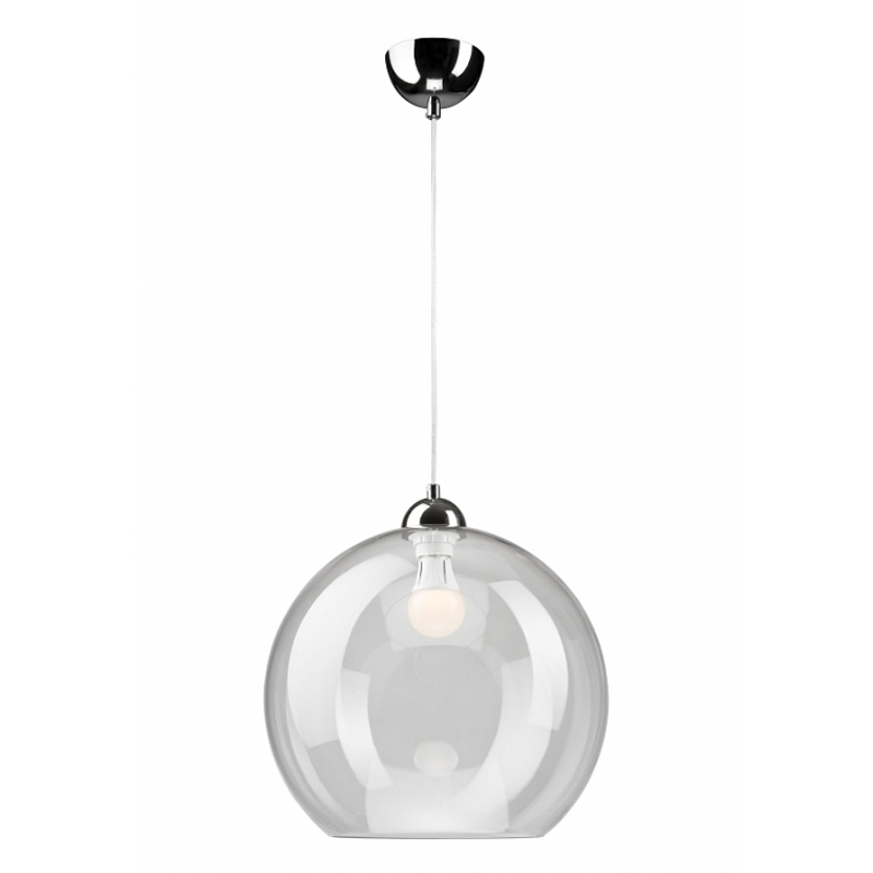 Pendul  transparent 1x60W E27, sticla LM 1.1/20 - 24028