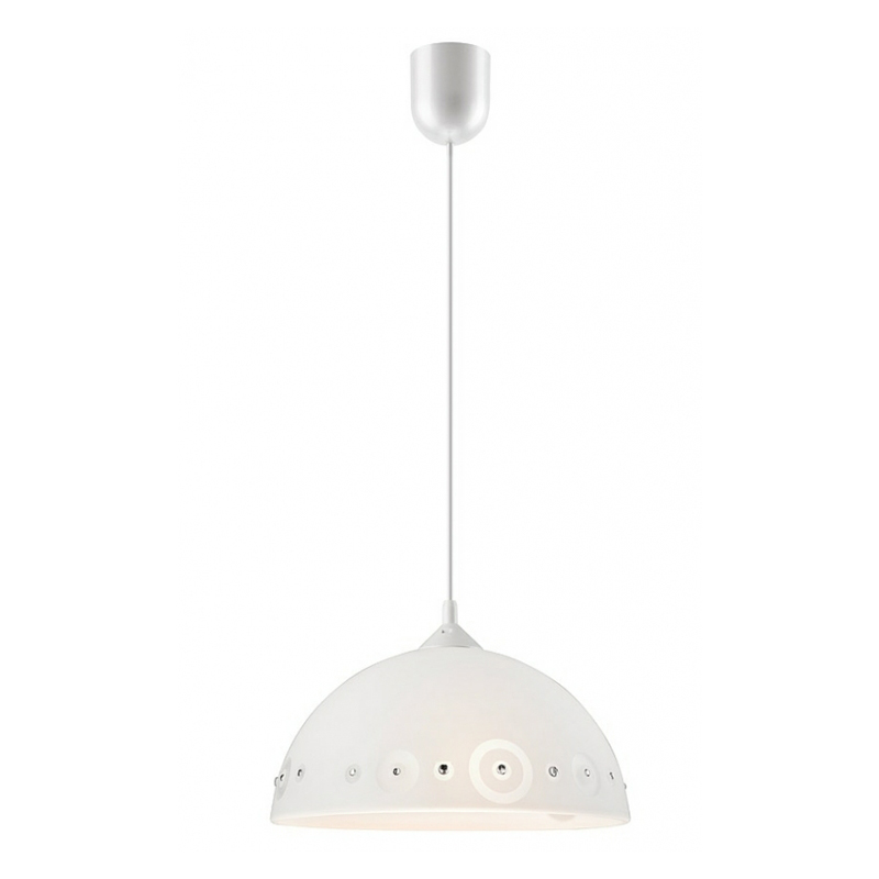 Pendul STAR alb 1x60W E27, sticla