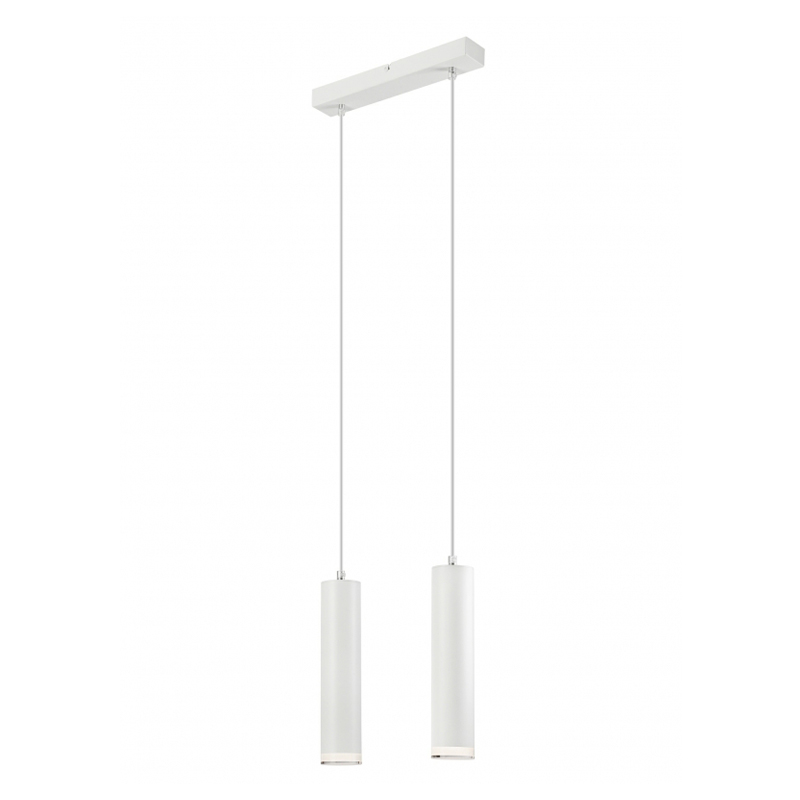 Lustra FRANCO alb 2x60W E27, metal