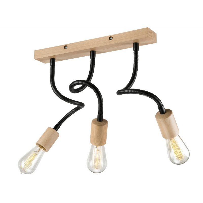 Lustra CAMERON negru 3x60W E27, metal LM 3.111 - 37677