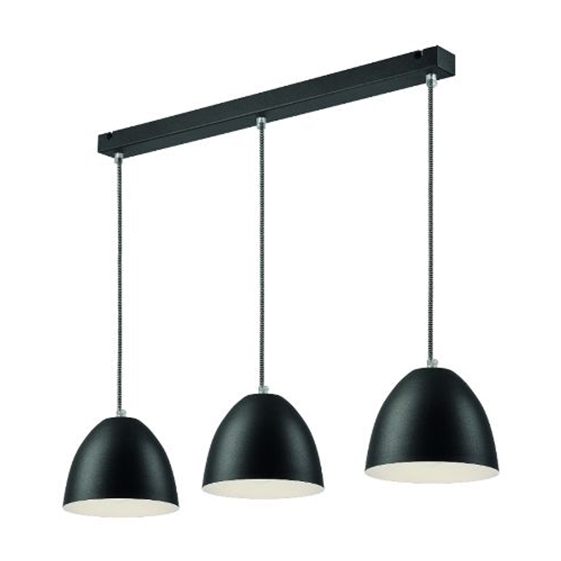 Lustra LIVIA grafit 3x60W E27, metal LM 3.73 - 28477