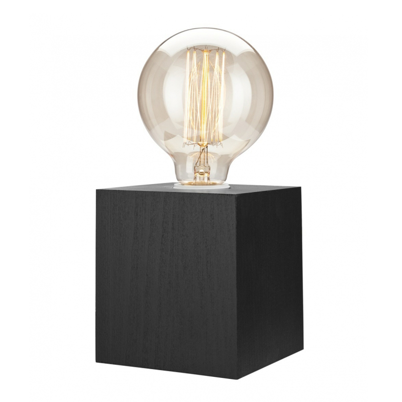 Veioza ARON wenge 1x60W E27, lemn