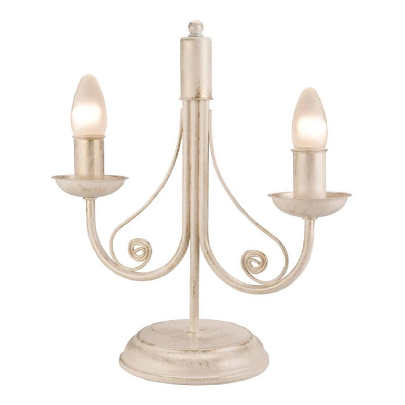 Veioza DONATO alb 2x40W E14, metal