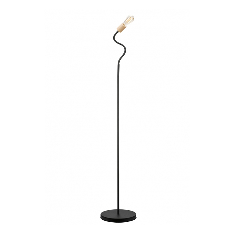 Lampadar CAMERON negru 1x60W E27, metal
