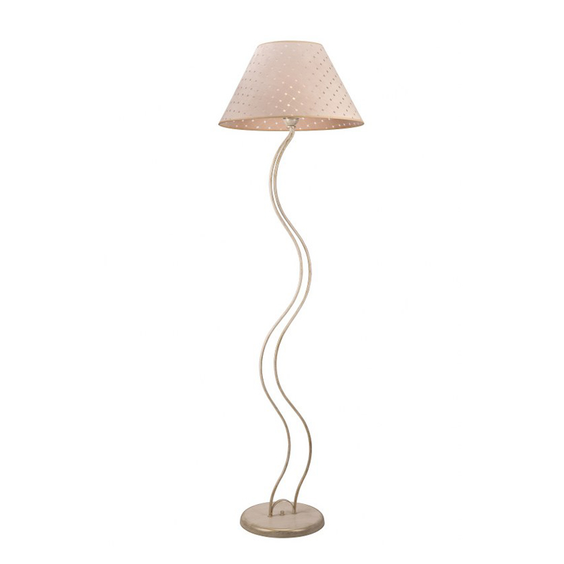Lampadar FABRIZIO alb 1x60W E27, textil