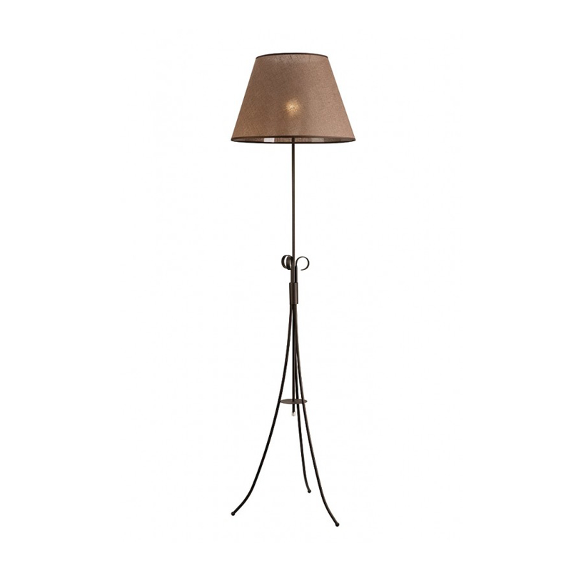 Lampadar LORENZO maro 1x60W E27, textil
