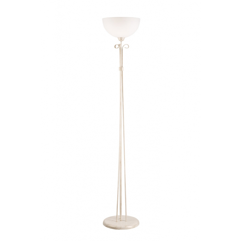 Lampadar ADELLE alb 1x60W, E27, sticla