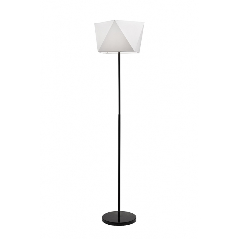 Lampadar CARLA alb 1x60W E27, textil