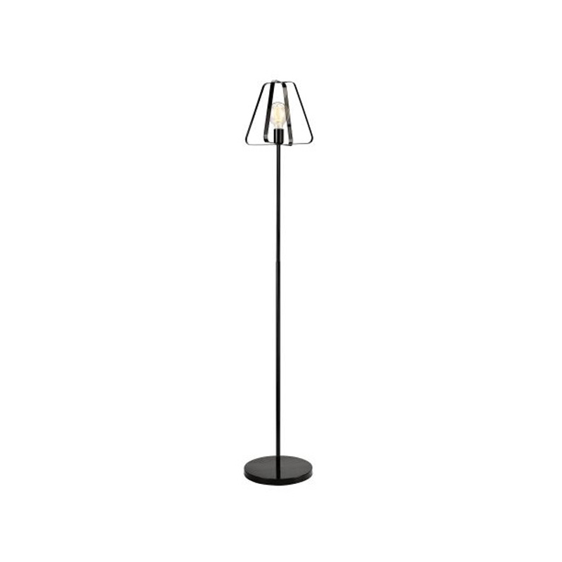 Lampadar RICCARDO negru 1x60W E27, metal