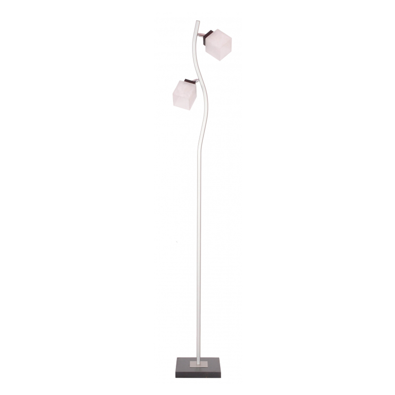 Lampadar DANA wenge 2x40W E14, sticla