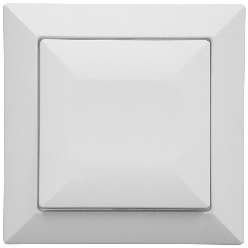Perla Buton sonerie alb