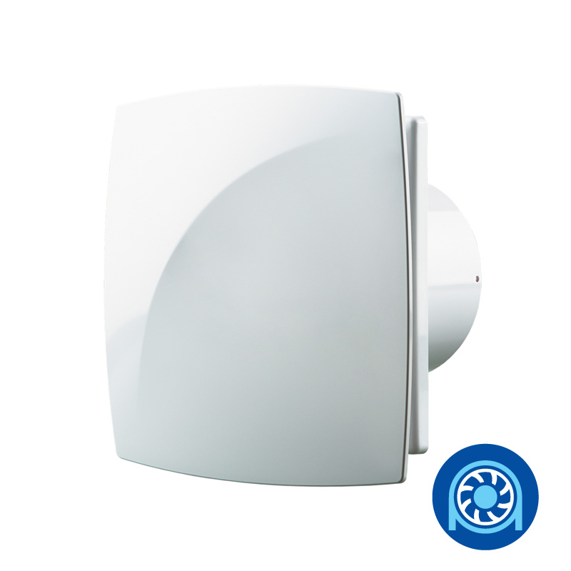 Blauberg Ventilator axial diam 100mm, timer, valva antiretur, rulment Moon 100T