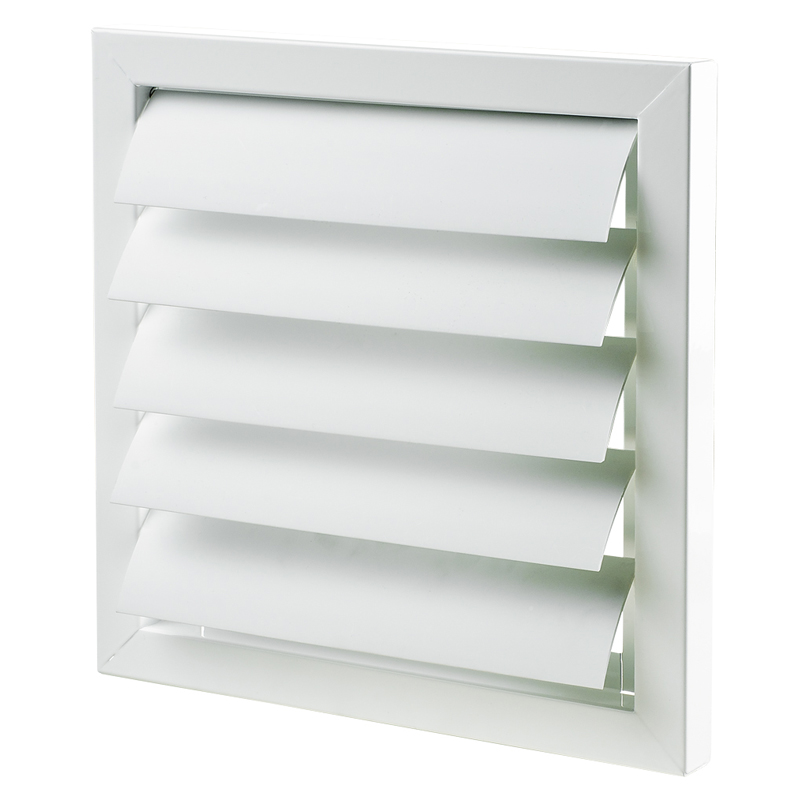 Grila exterior gravitationala metalica 250x250mm