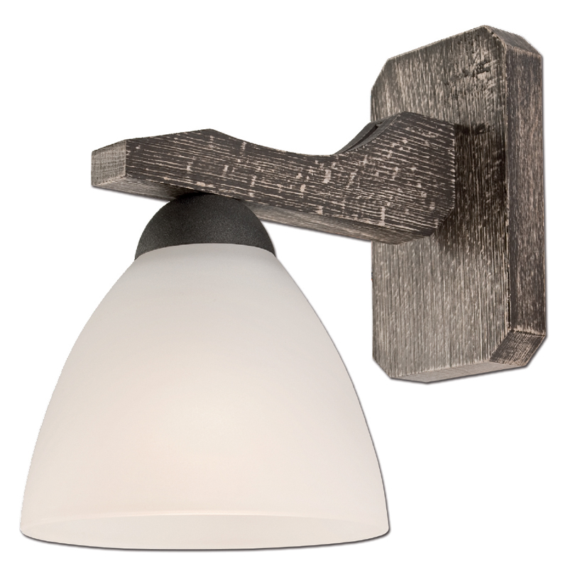 Aplica Adriano grafit 1x60W E27, sticla