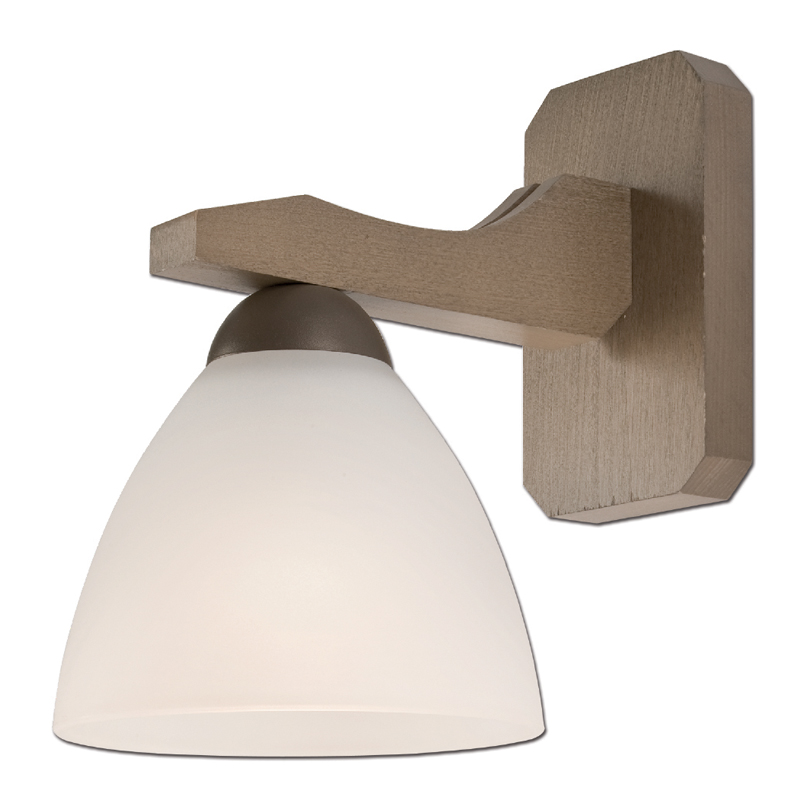 Aplica Adriano sonoma 1x60W E27, sticla