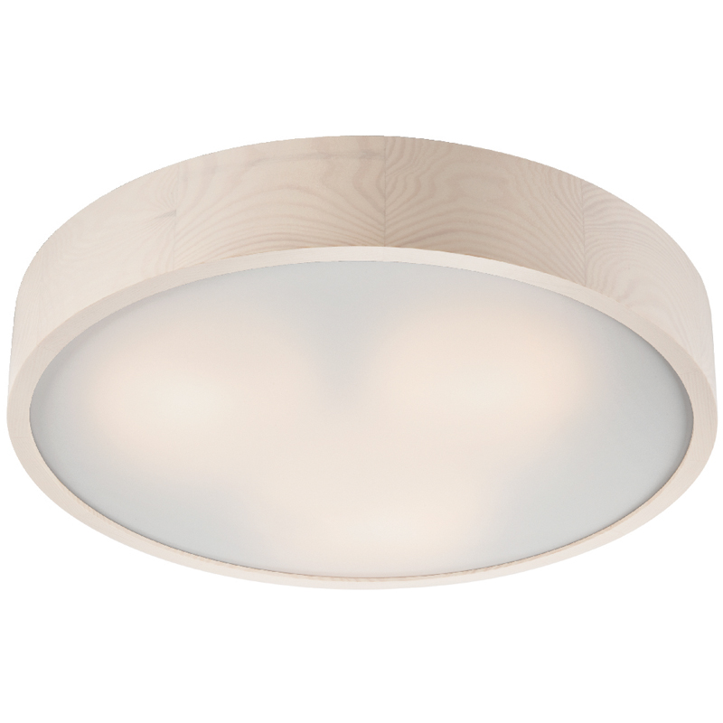 Plafoniera EVELINE pin alb 3x60W E27, sticla