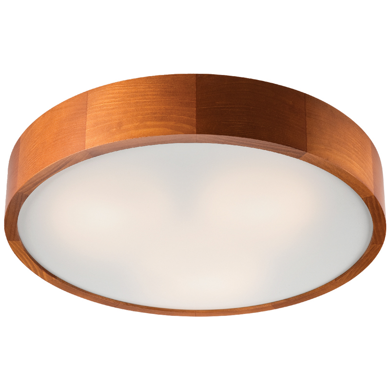 Plafoniera EVELINE pin rustic 3x60W E27, sticla