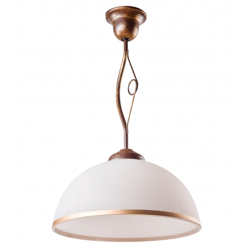 Pendul RETRO II maro 1x60W E27, sticla