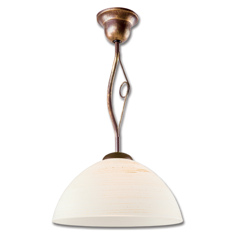 Pendul EMILIO maro 1x60W E27, sticla