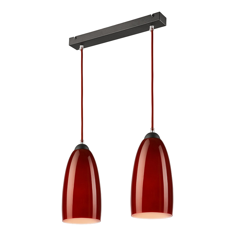 Lustra Sara grena 2x60W E27, sticla