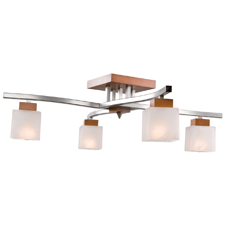 Lustra DANA rustic 4x40W E14, sticla