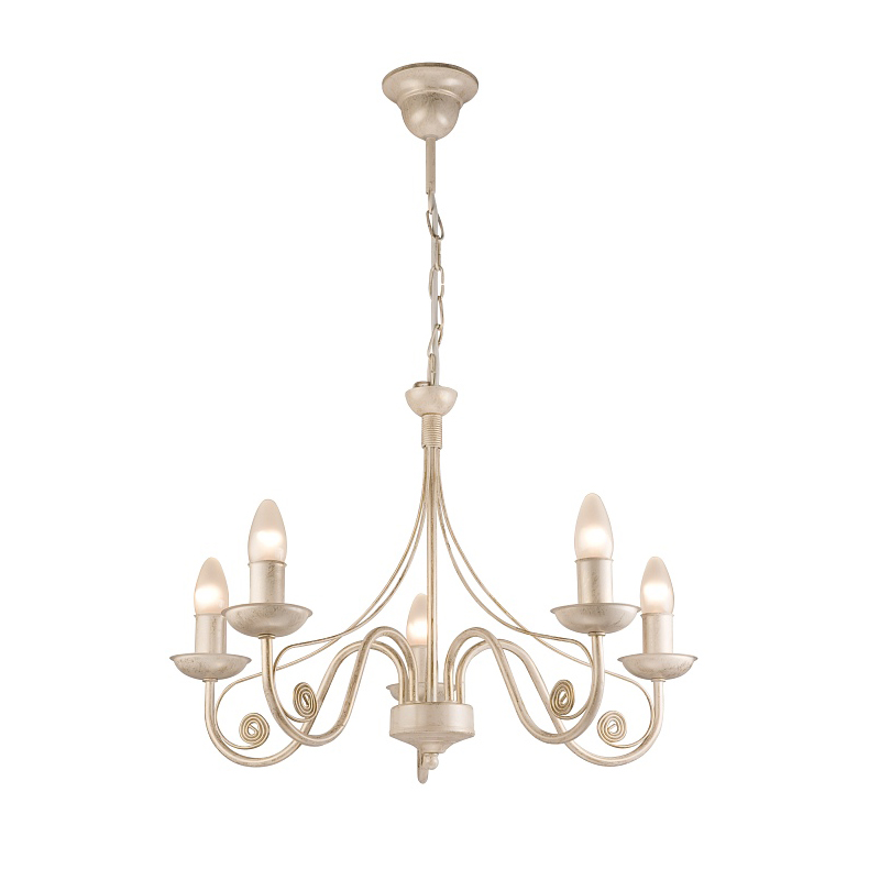 Lustra Donato alb 5x40W E14, metal