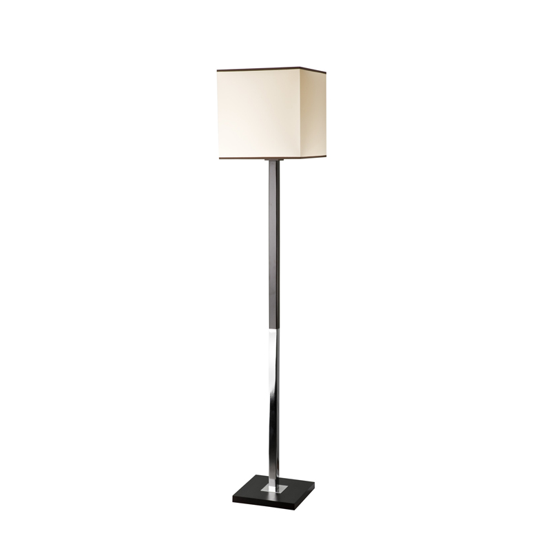 Lampadar Amelia wenge 1x60W E27, textil