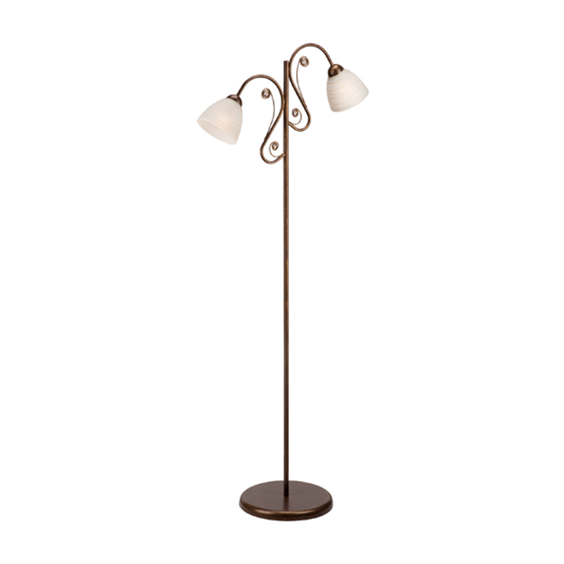 Lampadar Emilio maro 2x60W E27, sticla