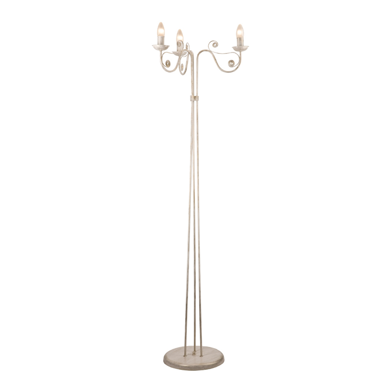 Lampadar DONATO alb 3x40W E14, metal