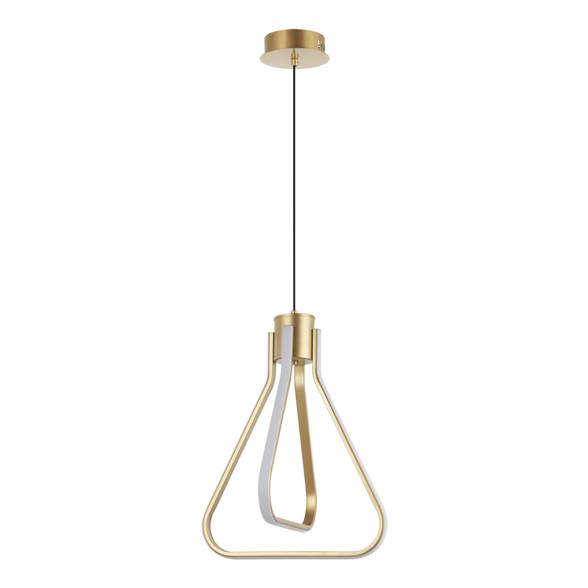 Pendul ZINQ auriu mat LED 19W 3000K metal 56104