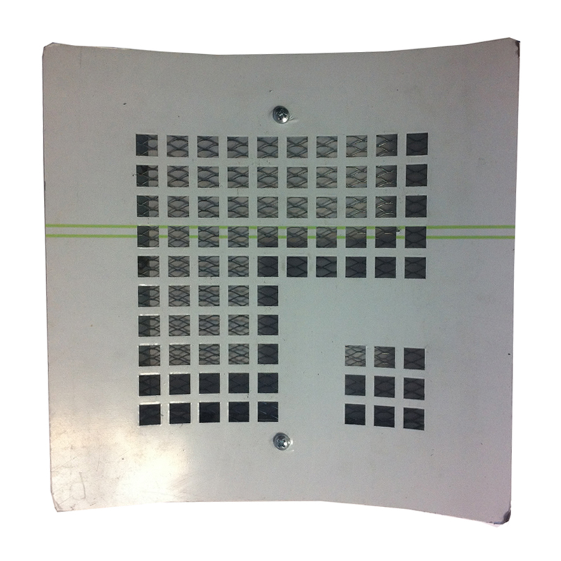 Grila decorativa semineu 172x172mm