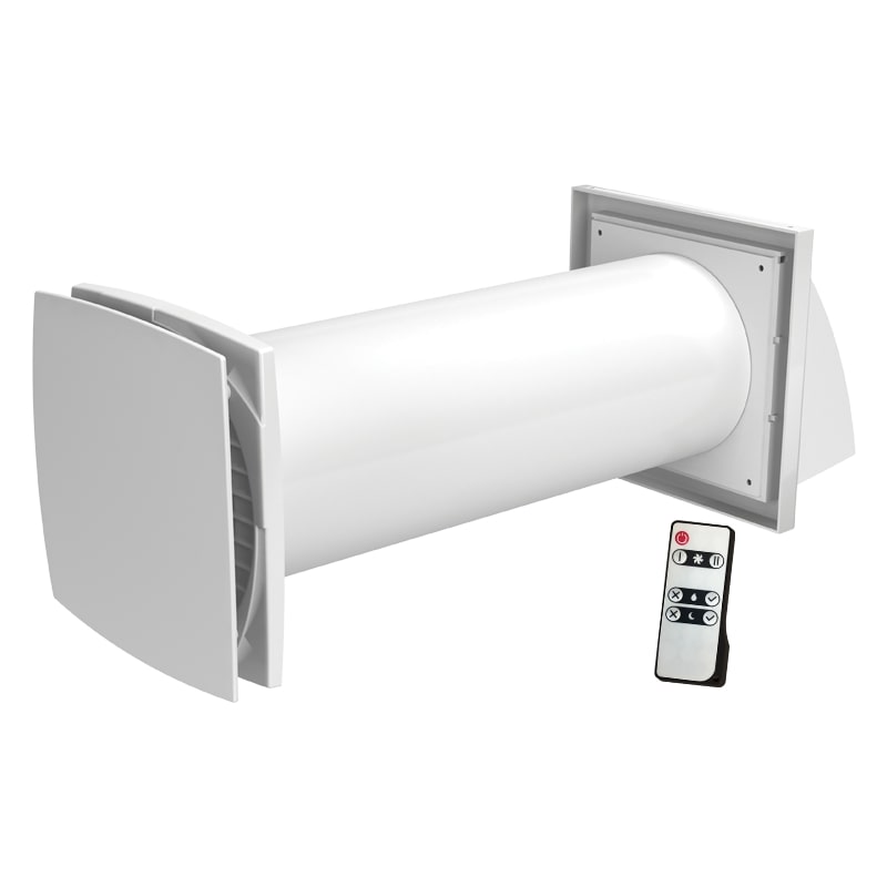 Ventilator cu recuperare de caldura cu telecomanda